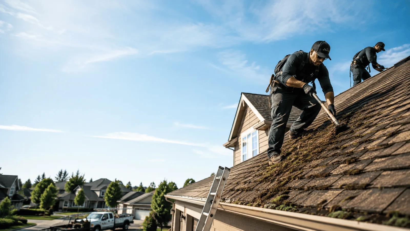 Roof Moss Removal in Covington, LA near me